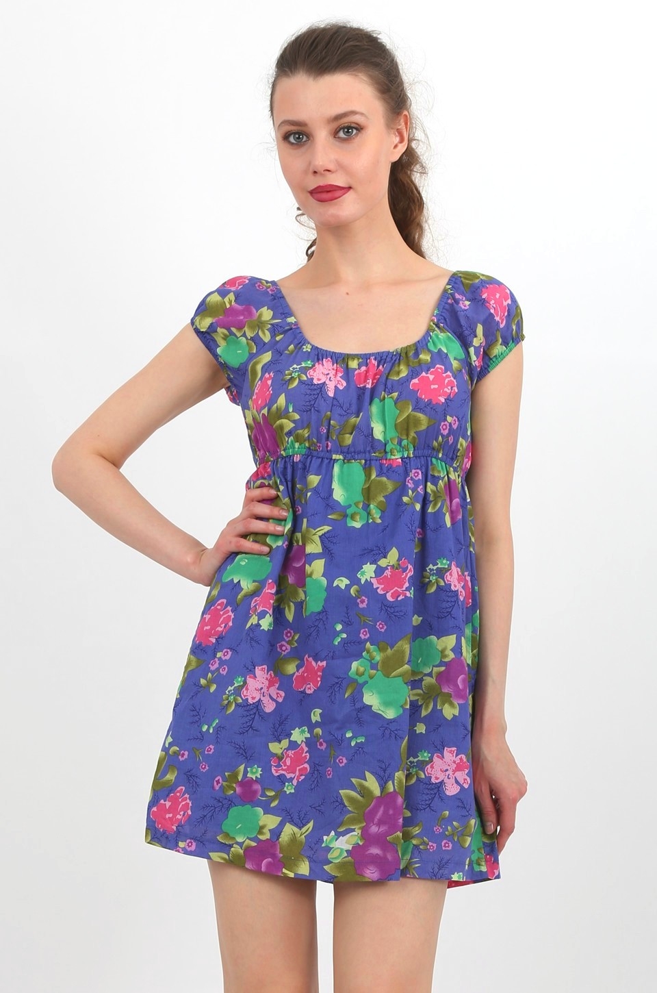 hello molly blue floral dress